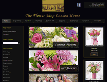 Tablet Screenshot of flowershoptain.co.uk